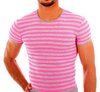 Stripes Shirt grau-pink