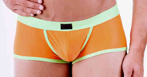 Bade Action Pant orange-grün