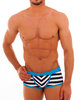 Swimwear Matrosen Action Pant marine-white-cyan