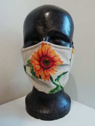 Maske Sonnenblumen